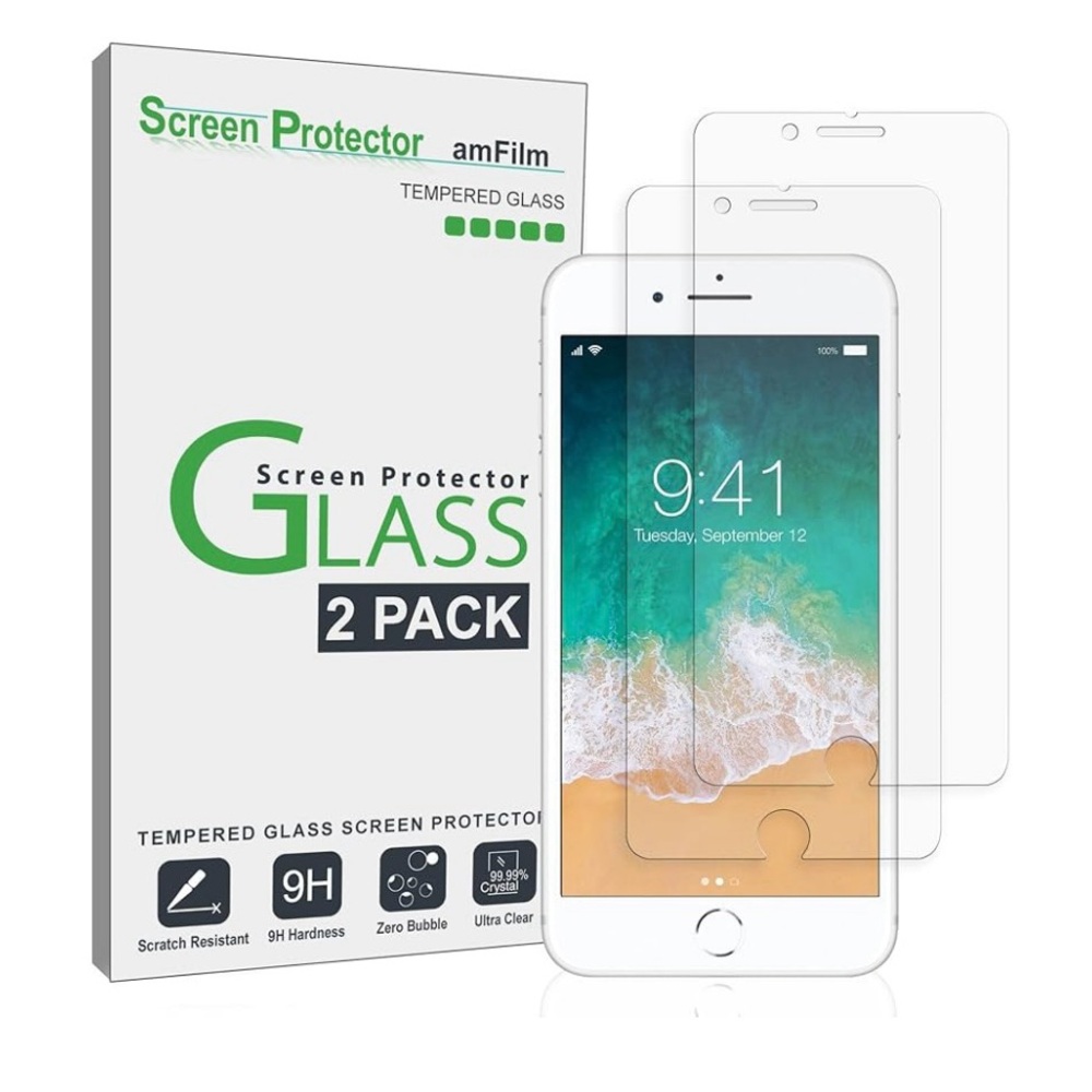 Tempered Glass Screen Protector 2 Pack